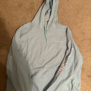 Columbia Sky Blue Pullover Hoodie